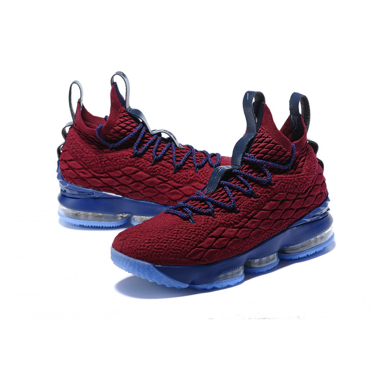 Lebron 15 Wine Red/Blue