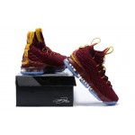 Lebron 15 Wine Red/Yellow