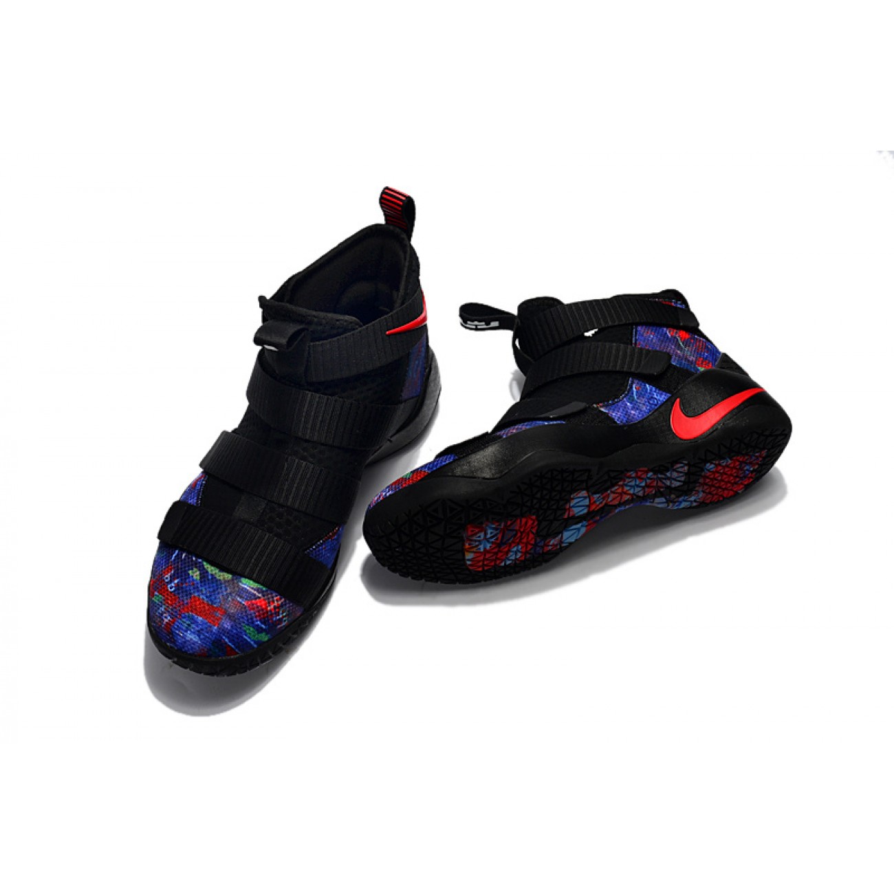 Lebron Soldier 11 "Starry Sky" Black/Colorful