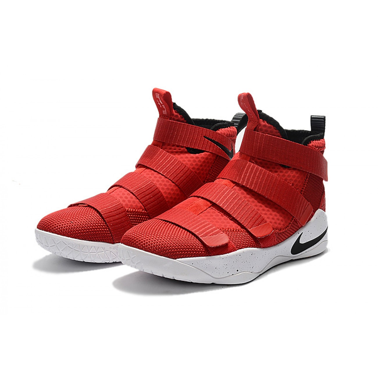 Lebron Soldier 11 Red/Black/White