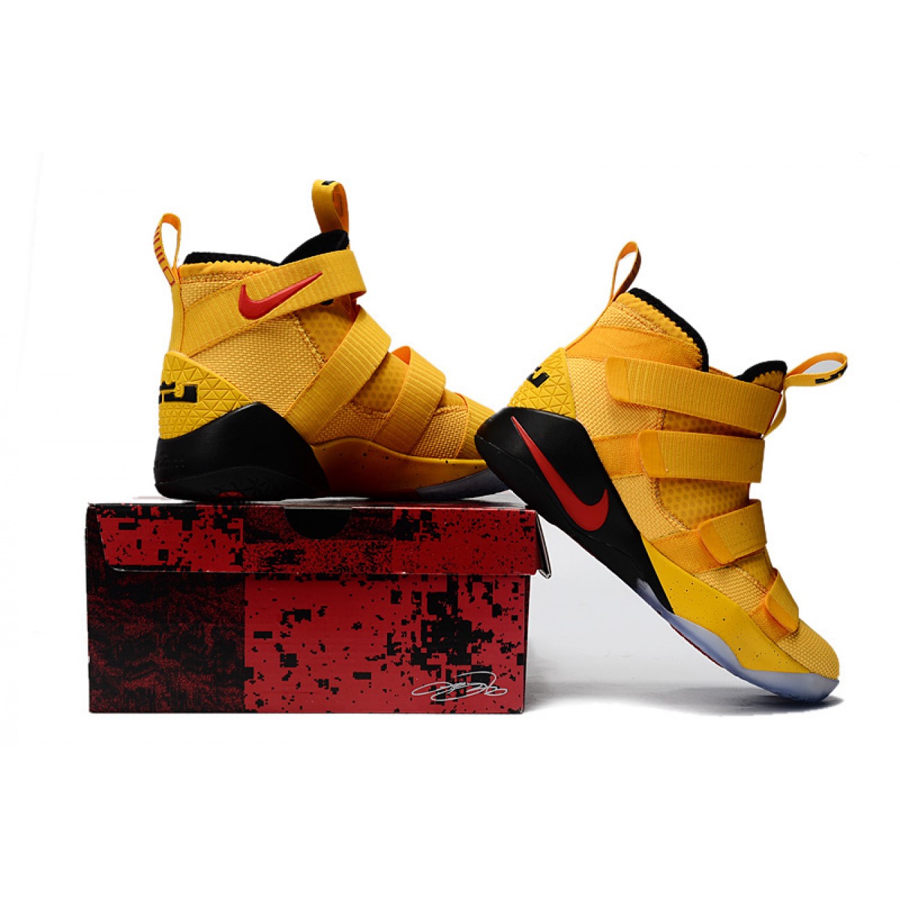 Lebron Soldier 11 Yellow/Black