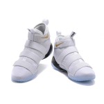 Lebron Soldier 11 White/Gold