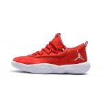 Air Jordan Super Fly Low Basketball Shoes Red/White