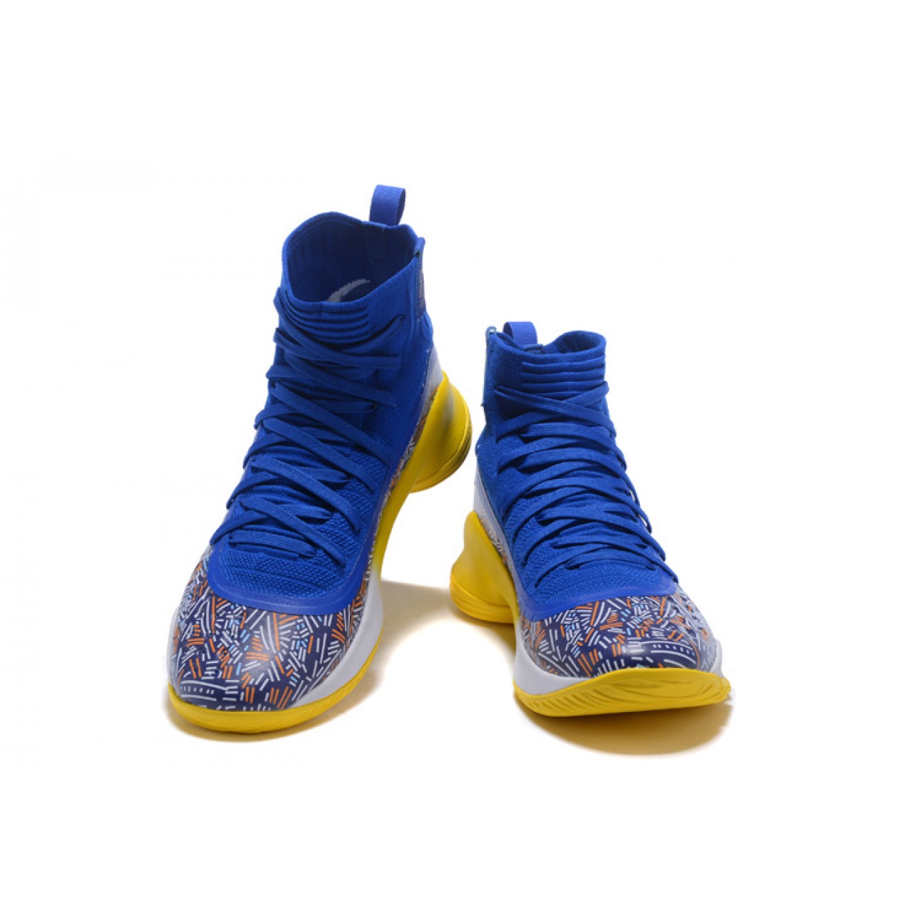 Under Armour UA Curry 4 Blue/Yellow