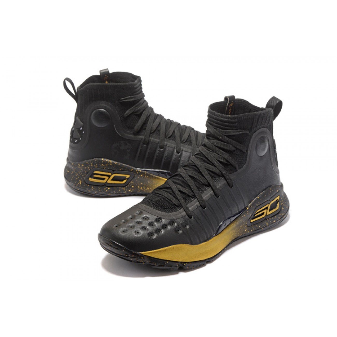 Under Armour UA Curry 4 Black/Gold