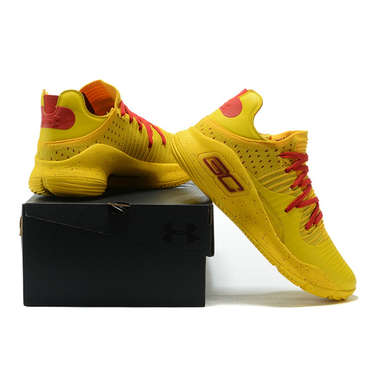 Under Armour UA Curry 4 Low Yellow/Red