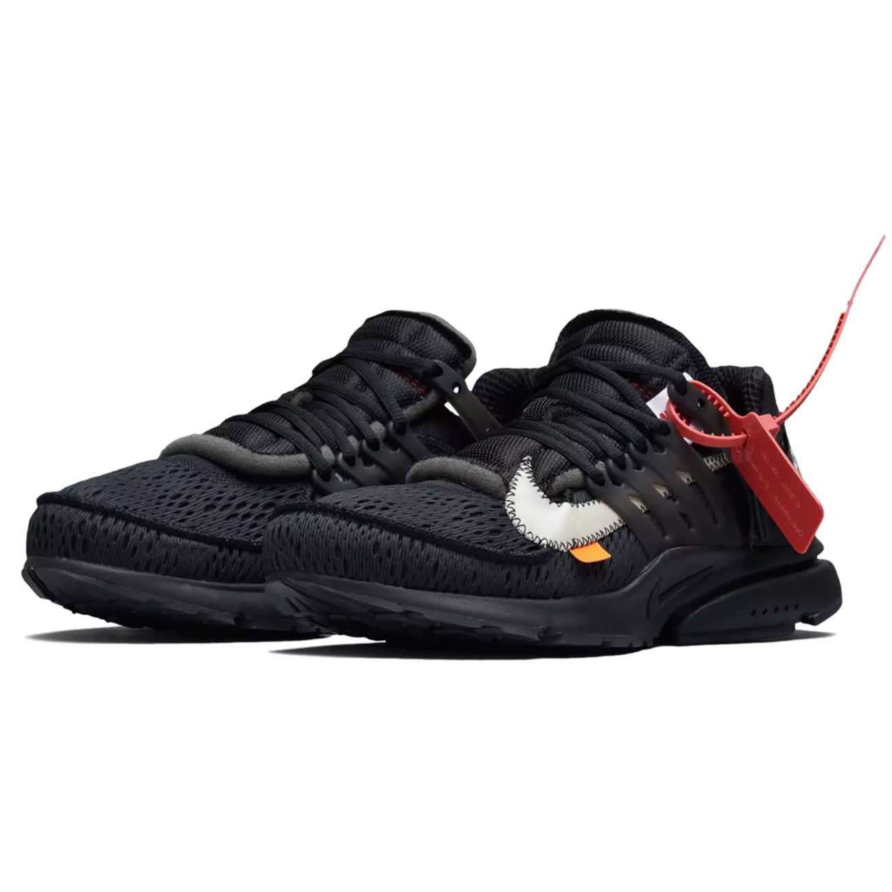 Off-White Virgil Abloh x Nike Air Presto Black White 2018 Release AA3830-002