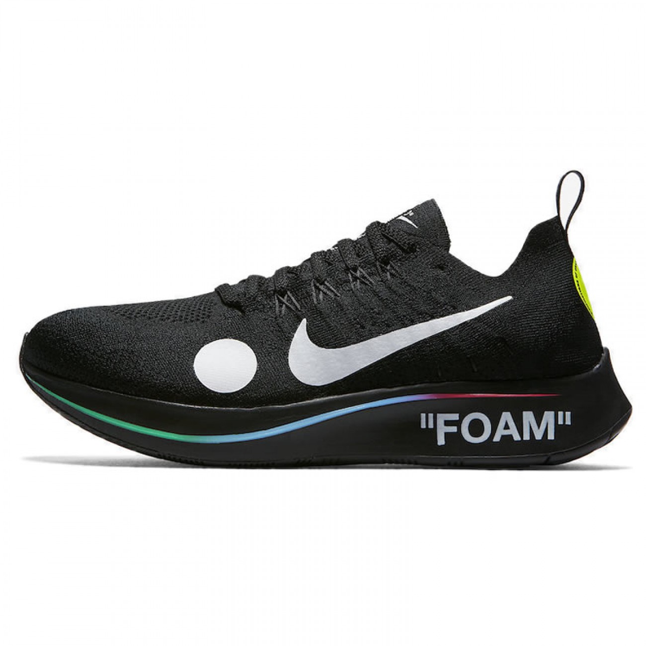 Off-White x Nike Zoom Fly Flyknit OW "Mercurial Black" AO2115-001