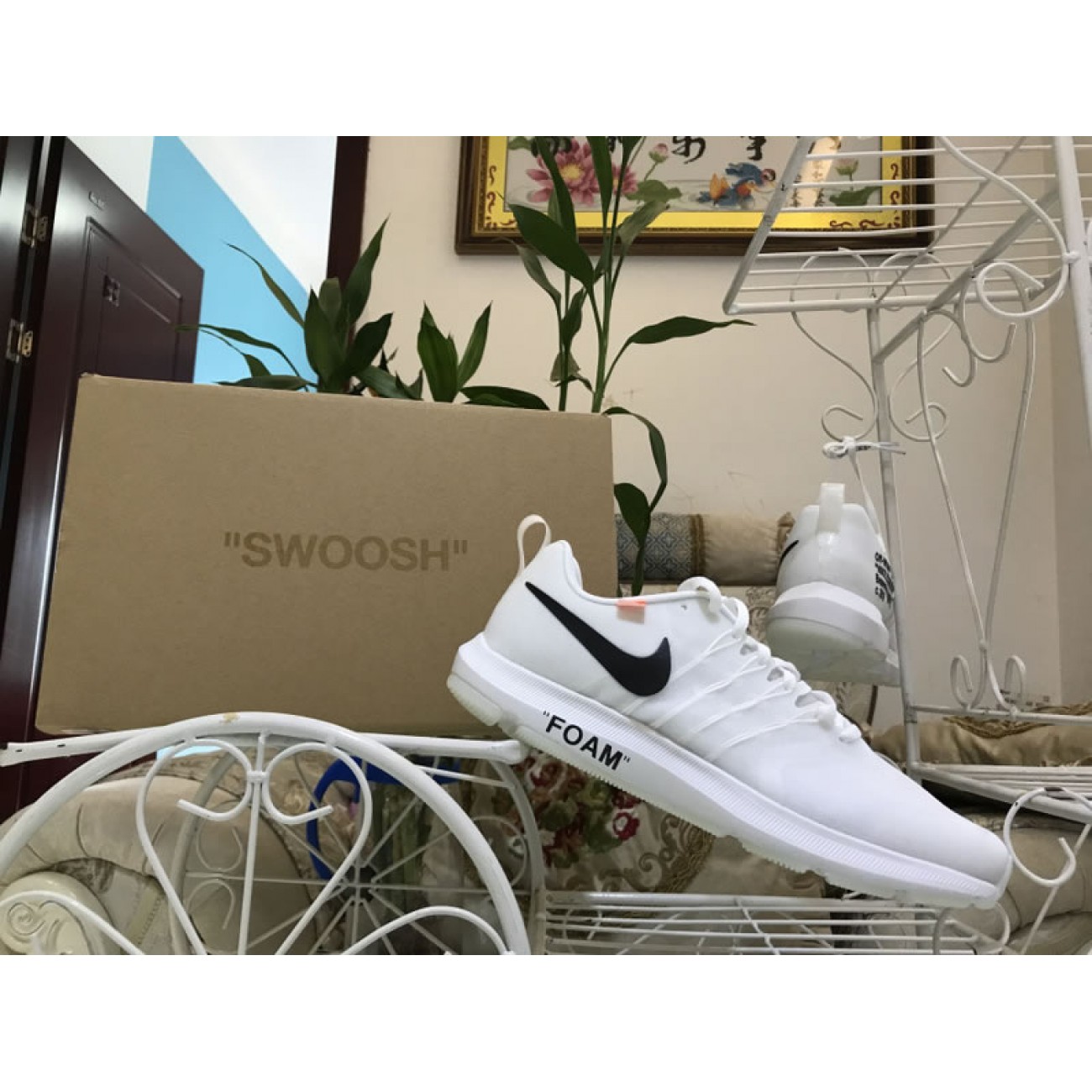 Off-White x Nike ZoomFly SP 4% OW White 808989-200