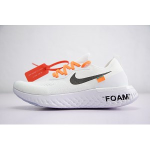 Off White x Nike Epic React Flyknit AQ0070-100