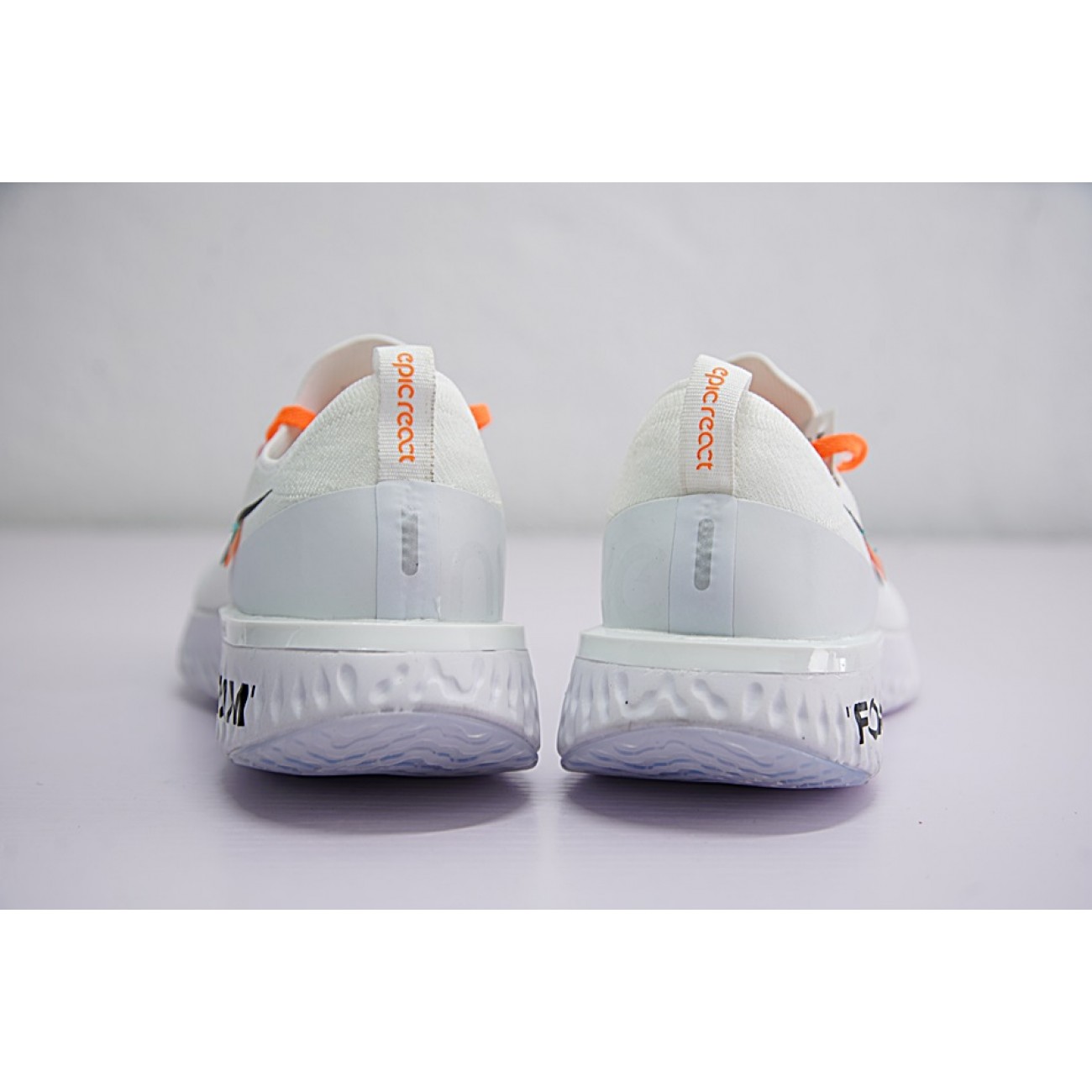 Off White x Nike Epic React Flyknit AQ0070-100