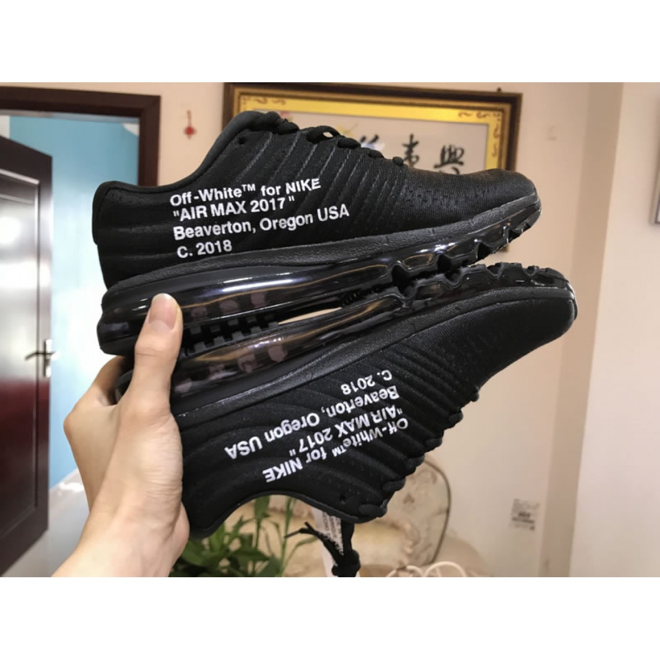 Virgil Abloh Off-White x Nike Air Max 2017 619745-010