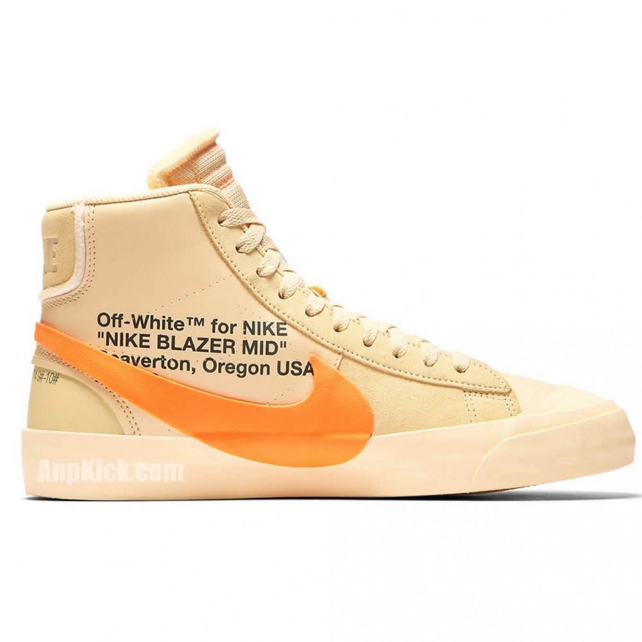 Nike Blazer Mid Off-White "All Hallows Eve" Orange AA3832-700