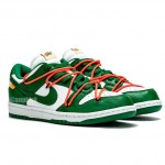 Off-White x Nike Dunk Low "Pine Green" Release Date CT0856-100