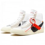 Off-White OW x The 10 Nike Blazer Mid White/Black AA3832-100