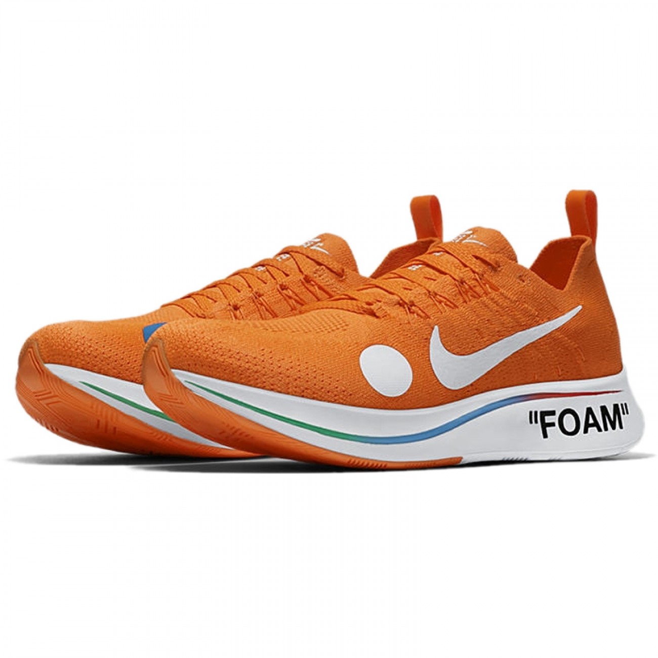 Off-White x Nike Zoom Fly Mercurial Flyknit Orange World Cup 2018 AO2115-800