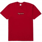 Supreme T-Shirt Price "White/Black/Red" Design For Sale