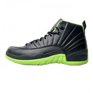 Air Jordan 12 Retro Black Green 280days of flight