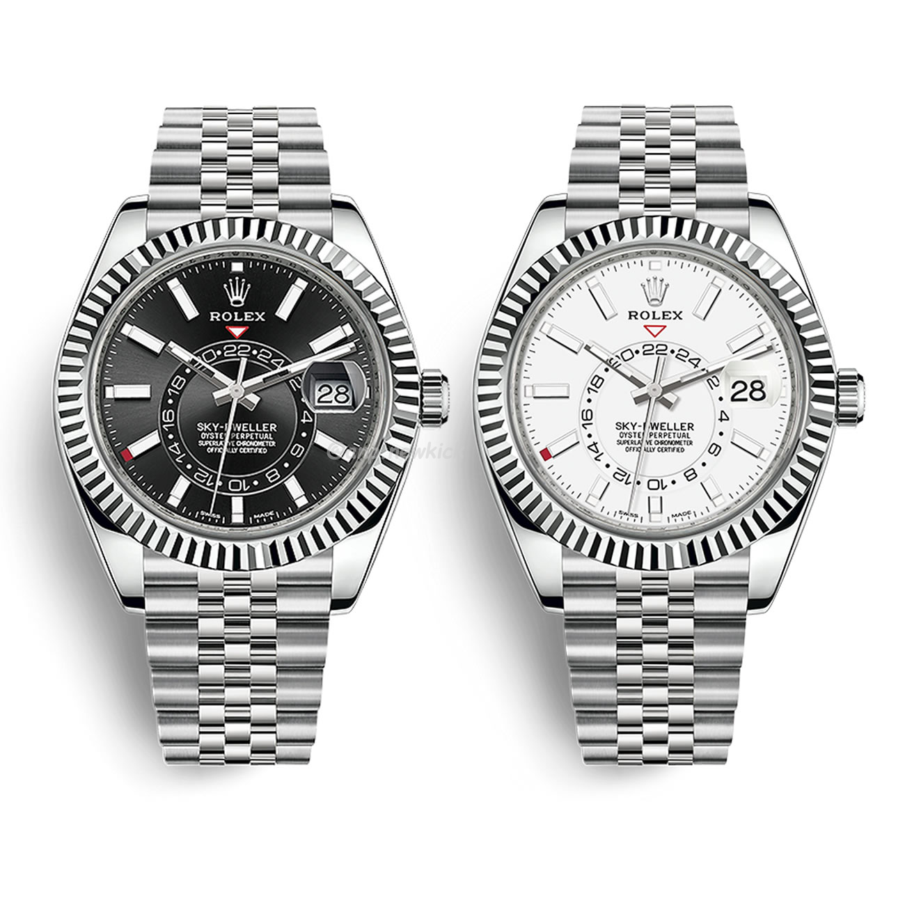 Rolex Sky-Dweller Bright Black Intense White 326934-0006