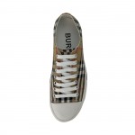 Burberry Vintage Check Cotton Sneakers Archive Beige White (W) 80505061