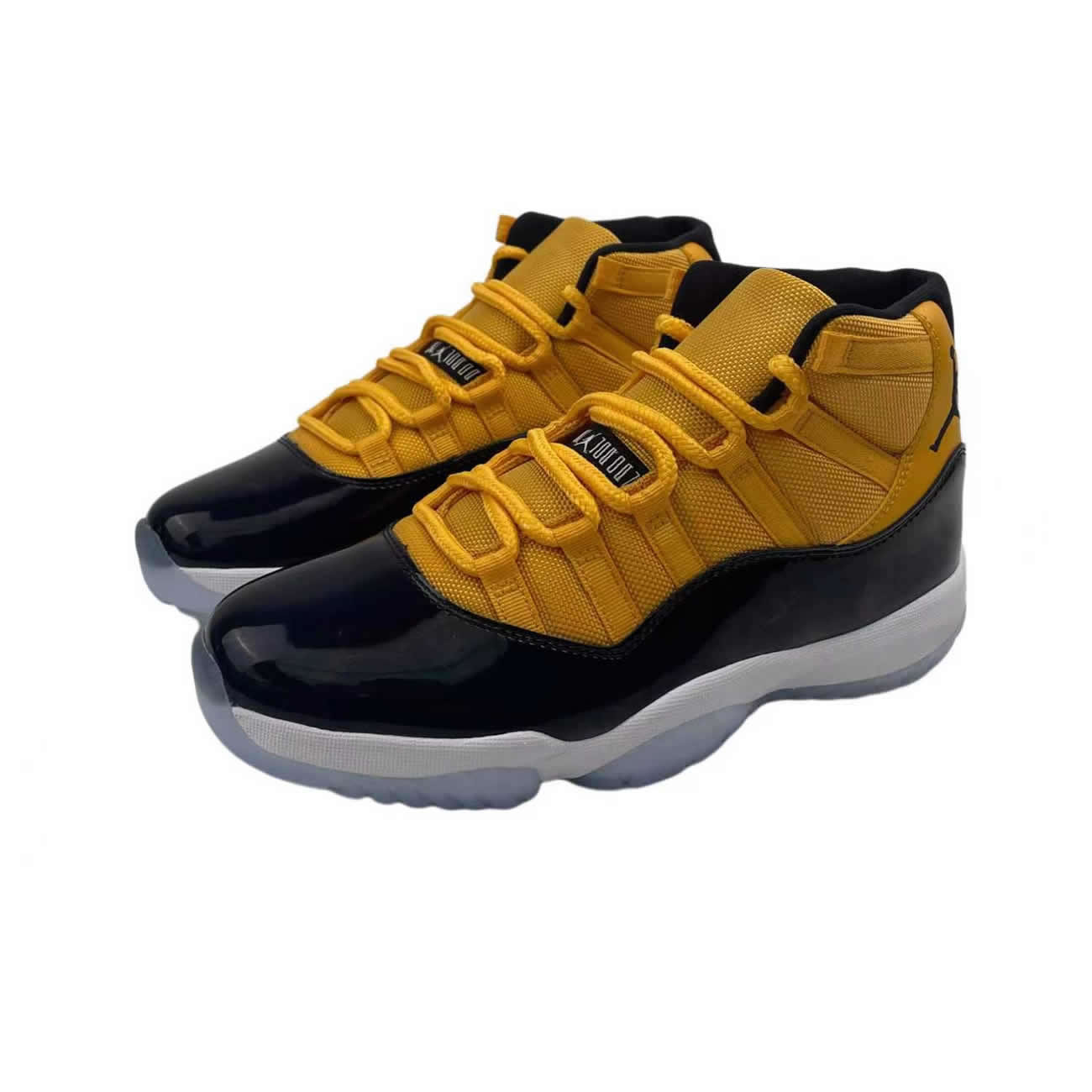 air Jordan 11 Retro Black yellow 2022 CT8012-118