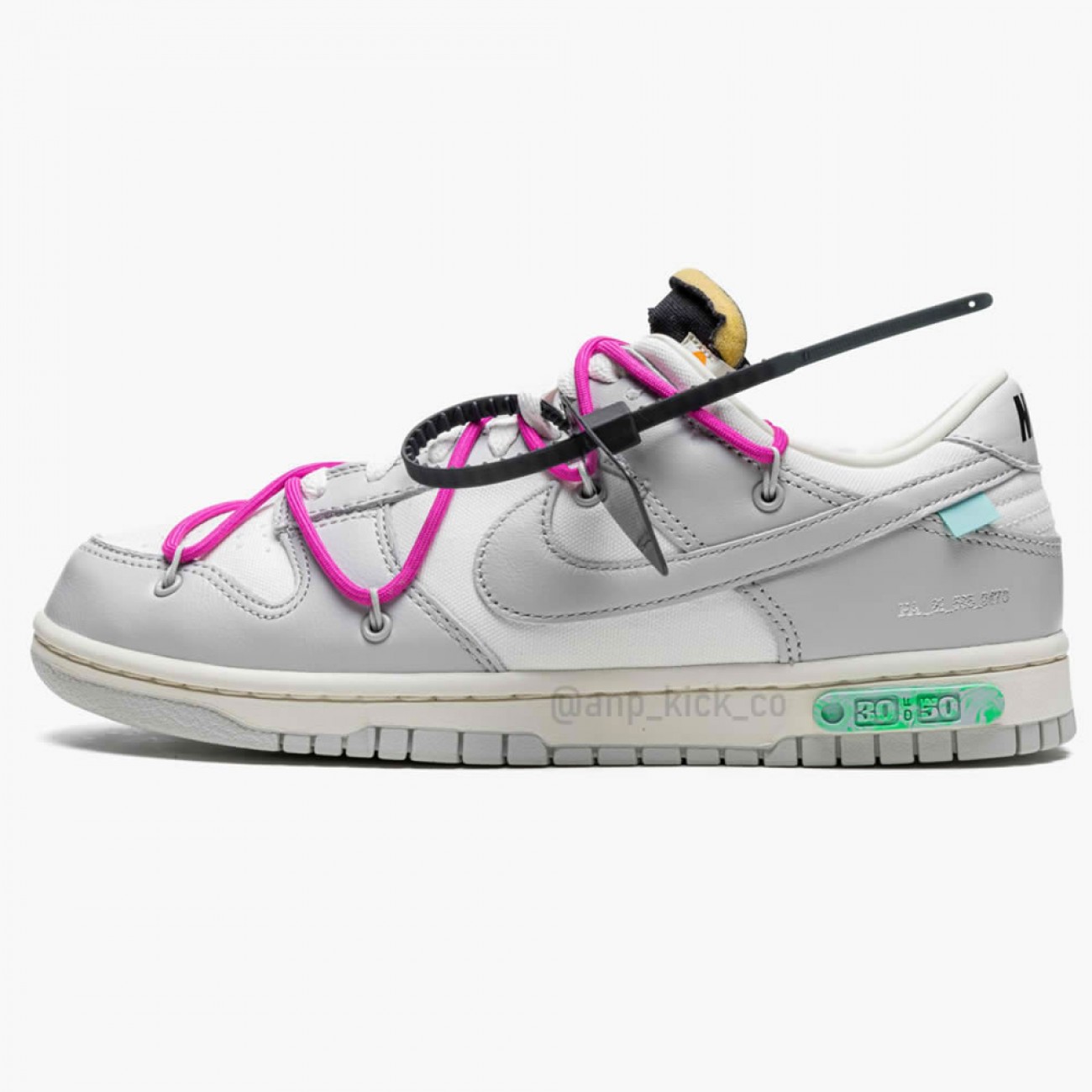  Nike SB Dunk Low Off-White Lot 30 OF 50 DM1602-122