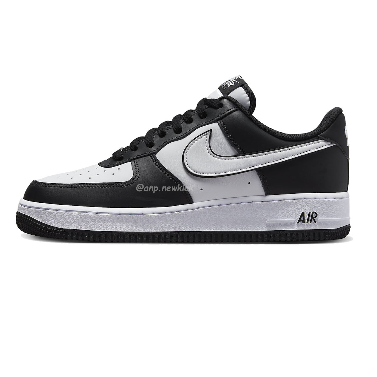 Nike Air Force 1 '07 Low White Black Outline Swoosh White Swoosh Panda DV0788-103 DV0788-001