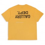 GALLERY DEPT FUCKED UP REVERSE ENGLISH LOGO PRINTED Short Sleeve T-shirt