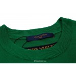 Louis Vuitton Everyday LV Crewneck Green Blue White