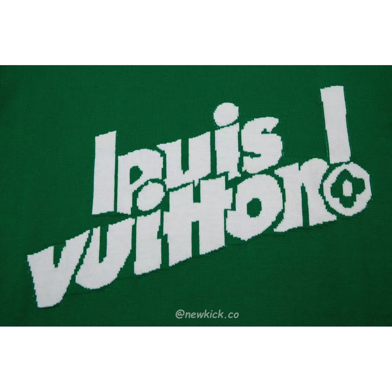 Louis Vuitton Everyday LV Crewneck Green Blue White