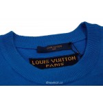 Louis Vuitton Everyday LV Crewneck Green Blue White