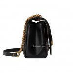 Gucci GG Marmont Mini Shoulder Bag Matelasse Chevron Black