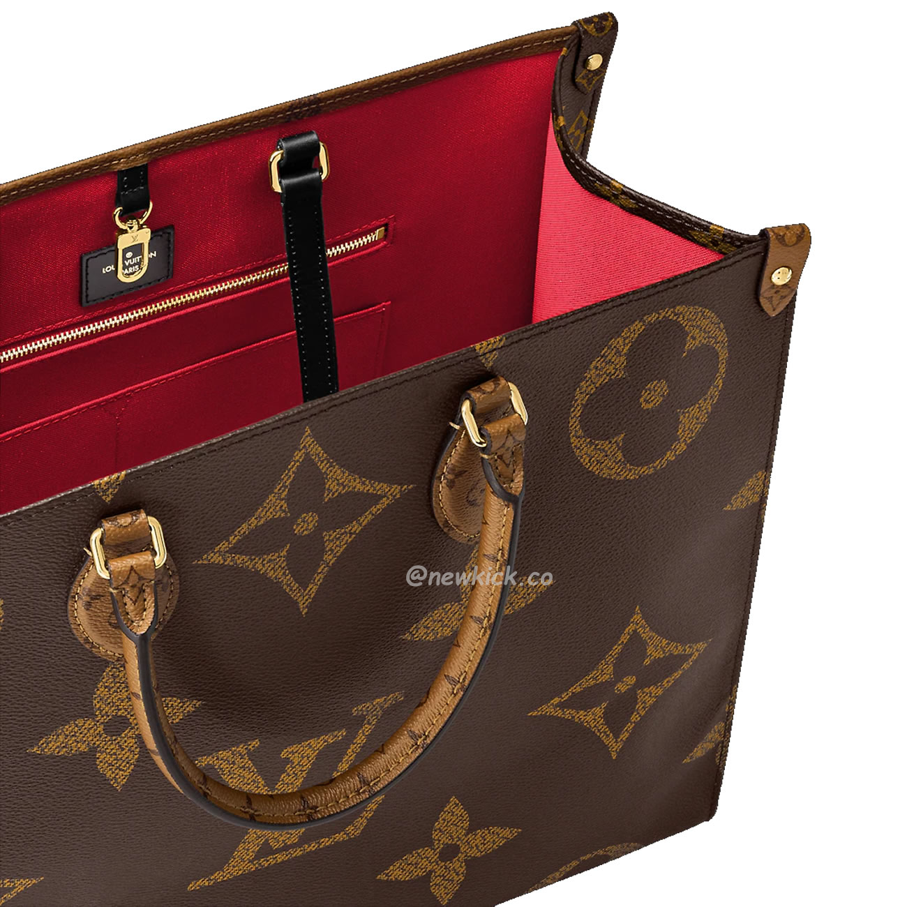 Louis Vuitton Onthego cloth tote Brown M45320