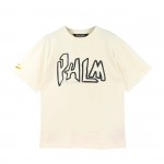 PALM ANGELS GRAFFITI FLAME T-SHIRT Shorts Black White