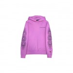 Chrome Hearts Matty Boy Spider Web Hoodie Purple SS21