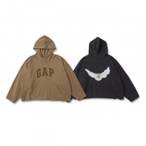 Yeezy Gap Engineered by Balenciaga Dove Hoodie Washed Black SS22