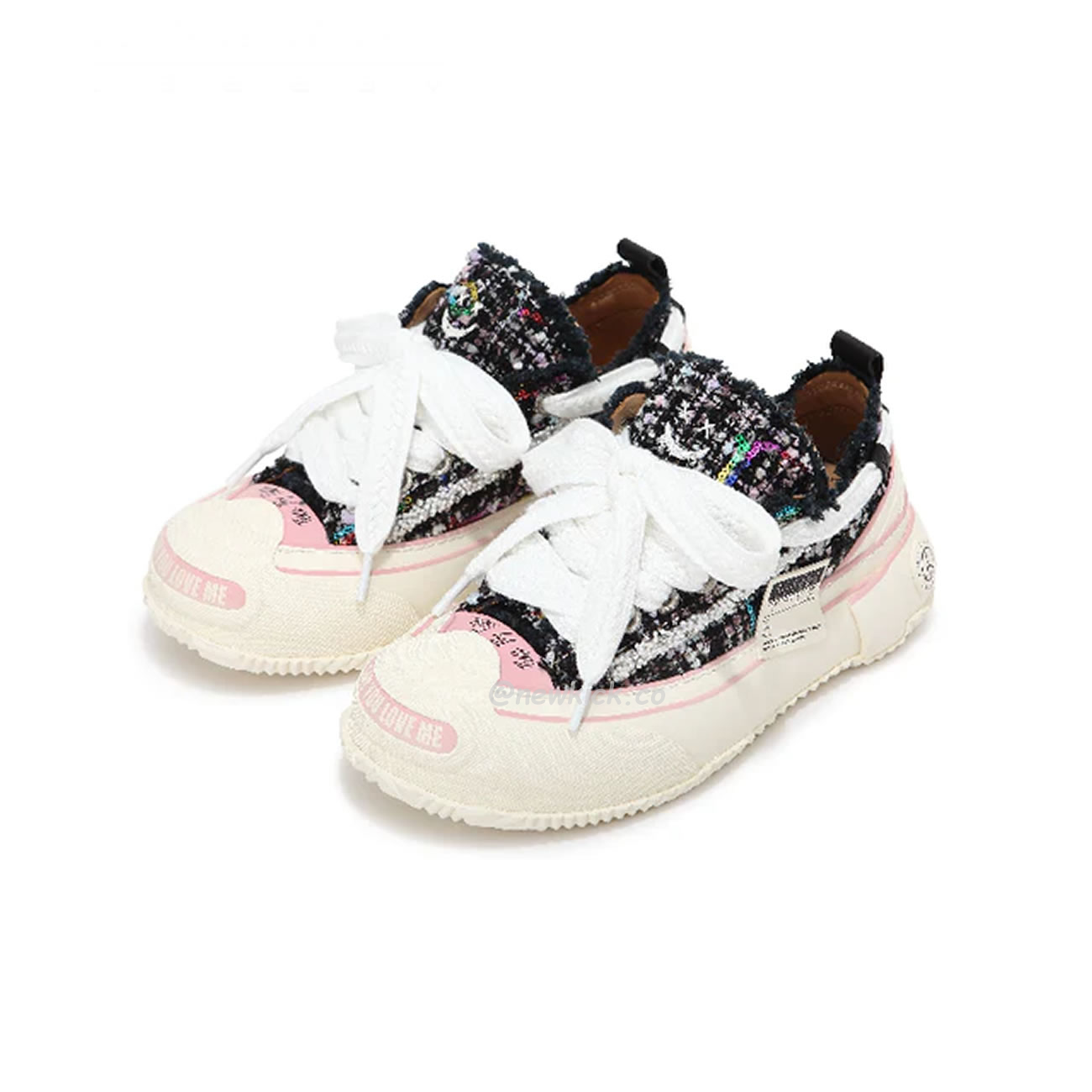 XVESSEL G.O.P. 2.0 MARSHMALLOW LOWS BLACK WHITE PINK