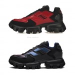 Prada Cloudbust Thunder Red Low Top Black 2EG293 3KZU