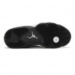 Air Jordan 14 Retro Black White 487471-016