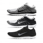 Nike Free 4.0 Flyknit White Black 631050-100