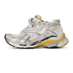 Balenciaga Runner Nylon Grey White Yellow (Women's) 772774 W3RNY 9170