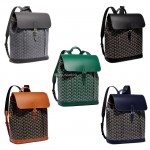 GOYARD ARTOIS ALPIN Medium backpack BlackNatural Black Grey Navy Green