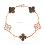 Van Cleef&Arpels Vintage Alhambra Four Leaf Clover Gold bracelet