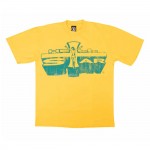 Hellstar Jesus Emblem Yellow T-Shirt