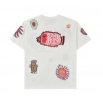 Louis Vuitton Sun Fish Barb Embroidered Couple Short sleeved T-shirt