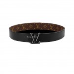 Louis Vuitton LV Skatepark 40MM Reversible Belt Monogram Eclipse Black M8263Q