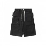 Rick Owens DRKSHDW CREATCH CARGO CROPPED DRAWSTRING PANTS