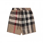 Burberry Check Drawcord Swim Shorts Archive Beige