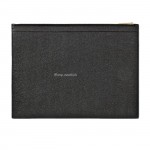 Thom Browne Logo-stamp Leather Document Holder