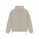 FEAR OF GOD ESSENTIALS FOG 23FW Zipper hooded cotton jacket brown black elephant white S-XL